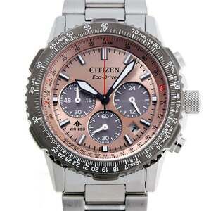 Citizen Promaster Sky CA4664-60X B620-00CKK02 Salmon Pink Quartz Solar Watch ...